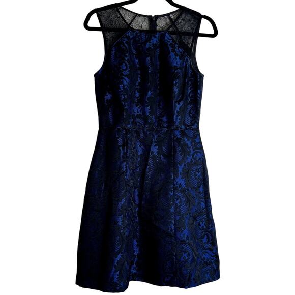 Aidan Mattox Mini Dress Women 2 Lace Cocktail Party Coquette Wedding Designer - Picture 2 of 10